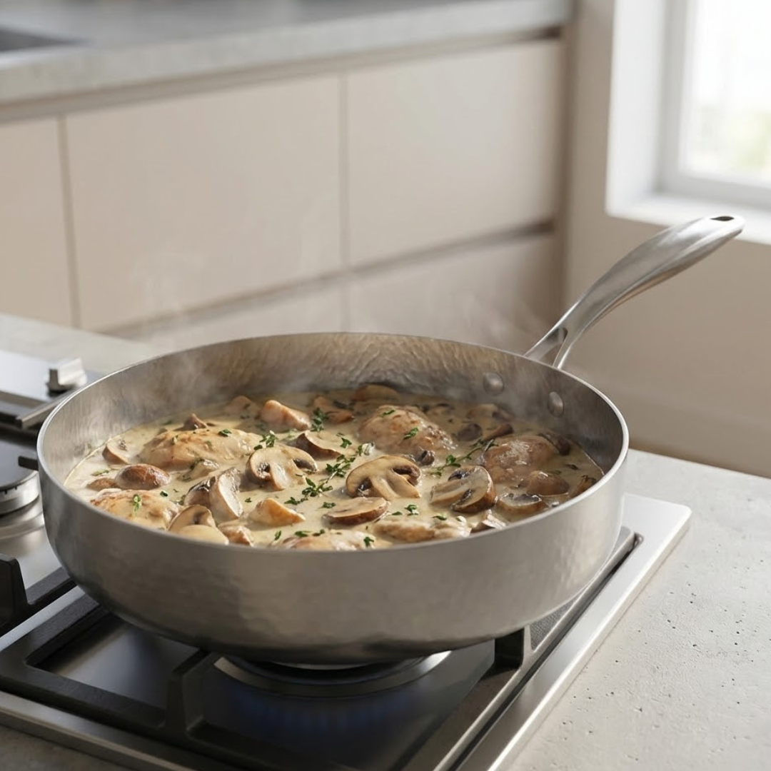 Titanium Hammered Cookware Set Pro