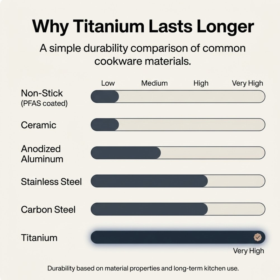 Titanium Hammered Pan Pro Duo Set